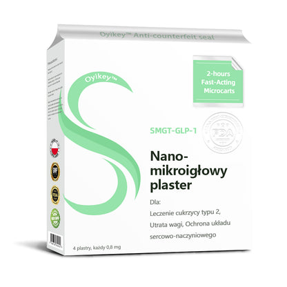 [Zobacz wyniki w ciągu 7 dni] 0yikey™ SMGT-GLP-1 Nano igłowa plastra (bezbolesny, długotrwały, leczący cukrzycę, otyłość i choroby układu krążenia)