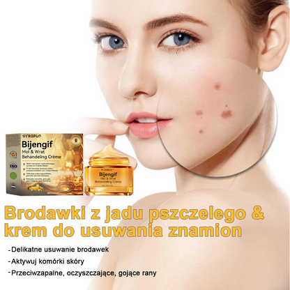 🌿🌿Krem FROPUN™ do usuwania brodawek i znamion z jadem pszczelim🔥(Ostatni dzień promocji 80% zniżki）